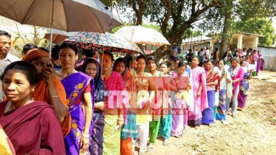 Over 80% votes cast for Tripura Assembly seat